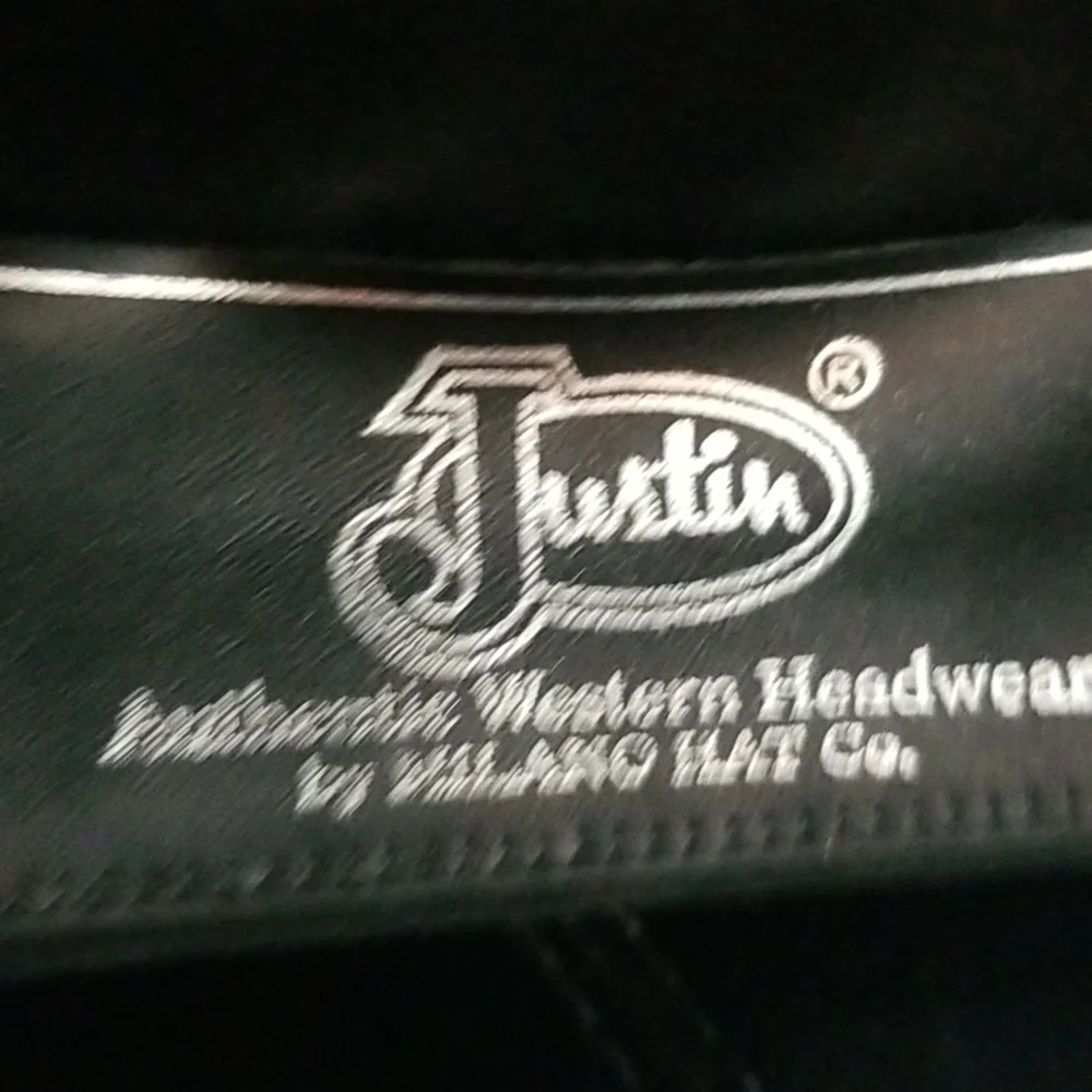 Size 56 7 Justin western hat - Picture 5 of 5